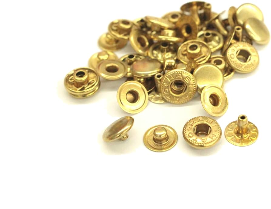 Amazon.co.jp: クラフト社 バネホック10mm 真鍮(St) 10組入り